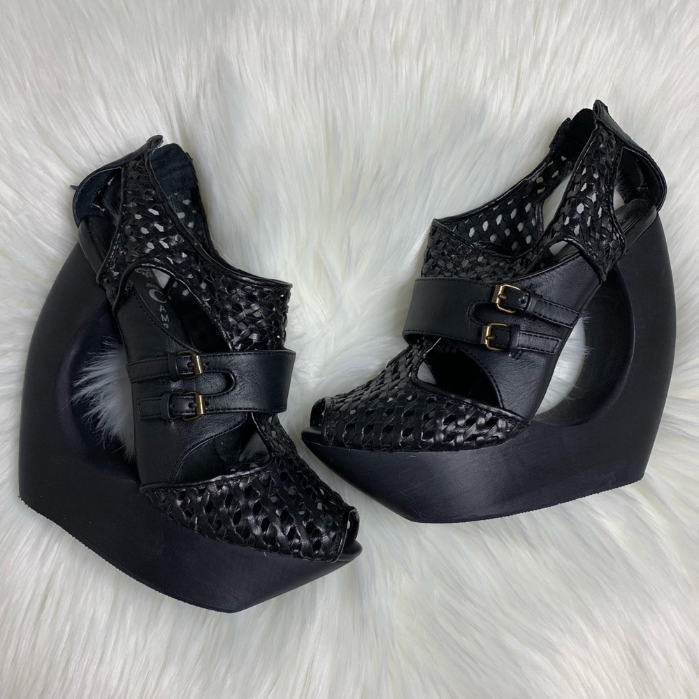Jeffrey Campbell Rock Me Black Size 8
